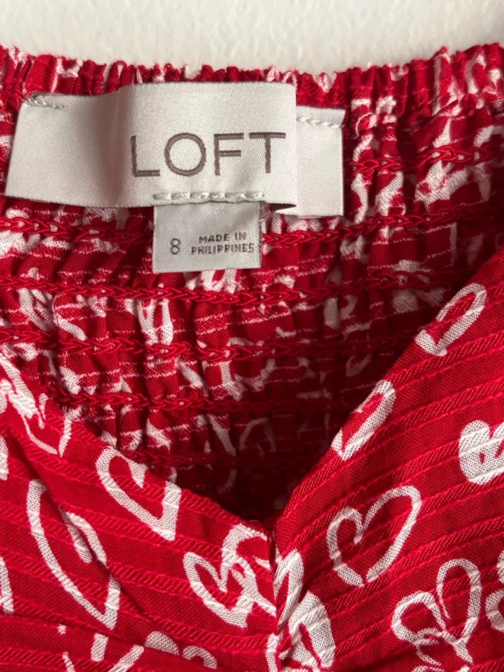 LOFT red heart